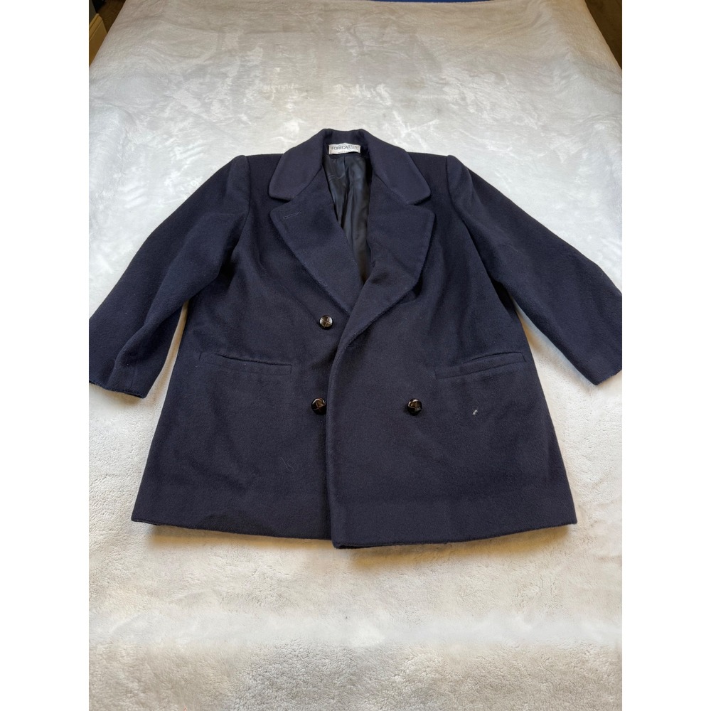 Forecaster‎ of Boston Wool Blend Coat Women's Size 10 Petite Double Breasted